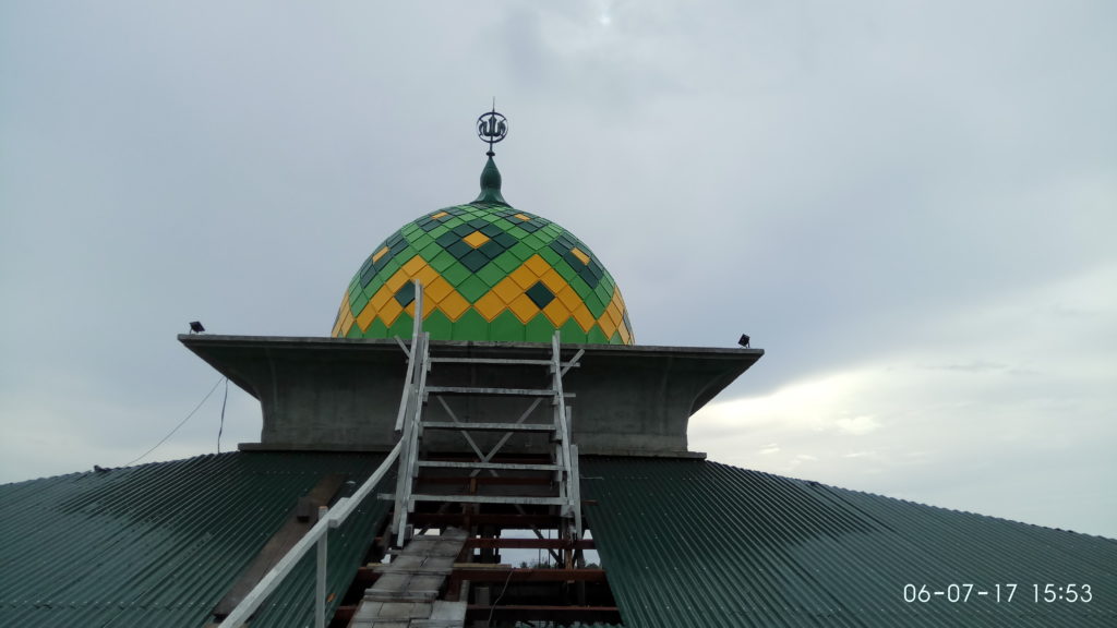 Kubah Masjid Al-Muttaqin Ternate Maluku Utara