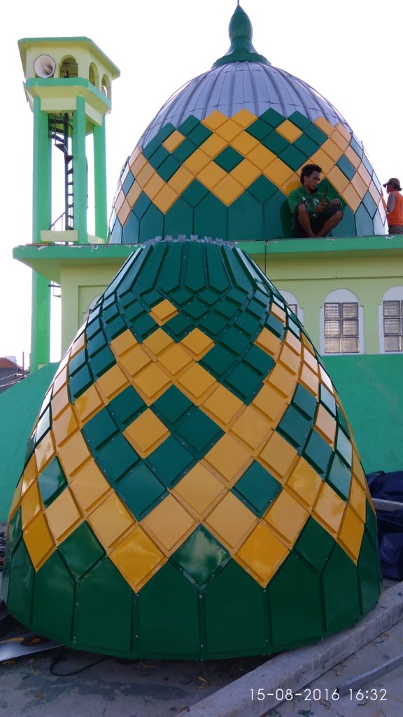 Kubah Masjid Sabilillah Kedung Klinter Surabaya