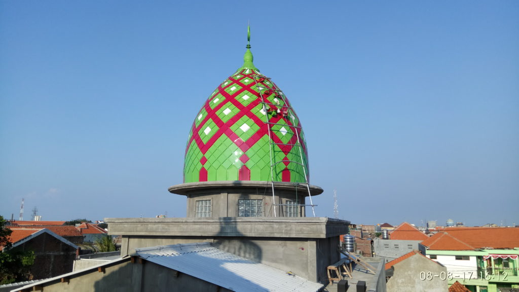 Kubah Masjid Sabilillah Pogot Surabaya
