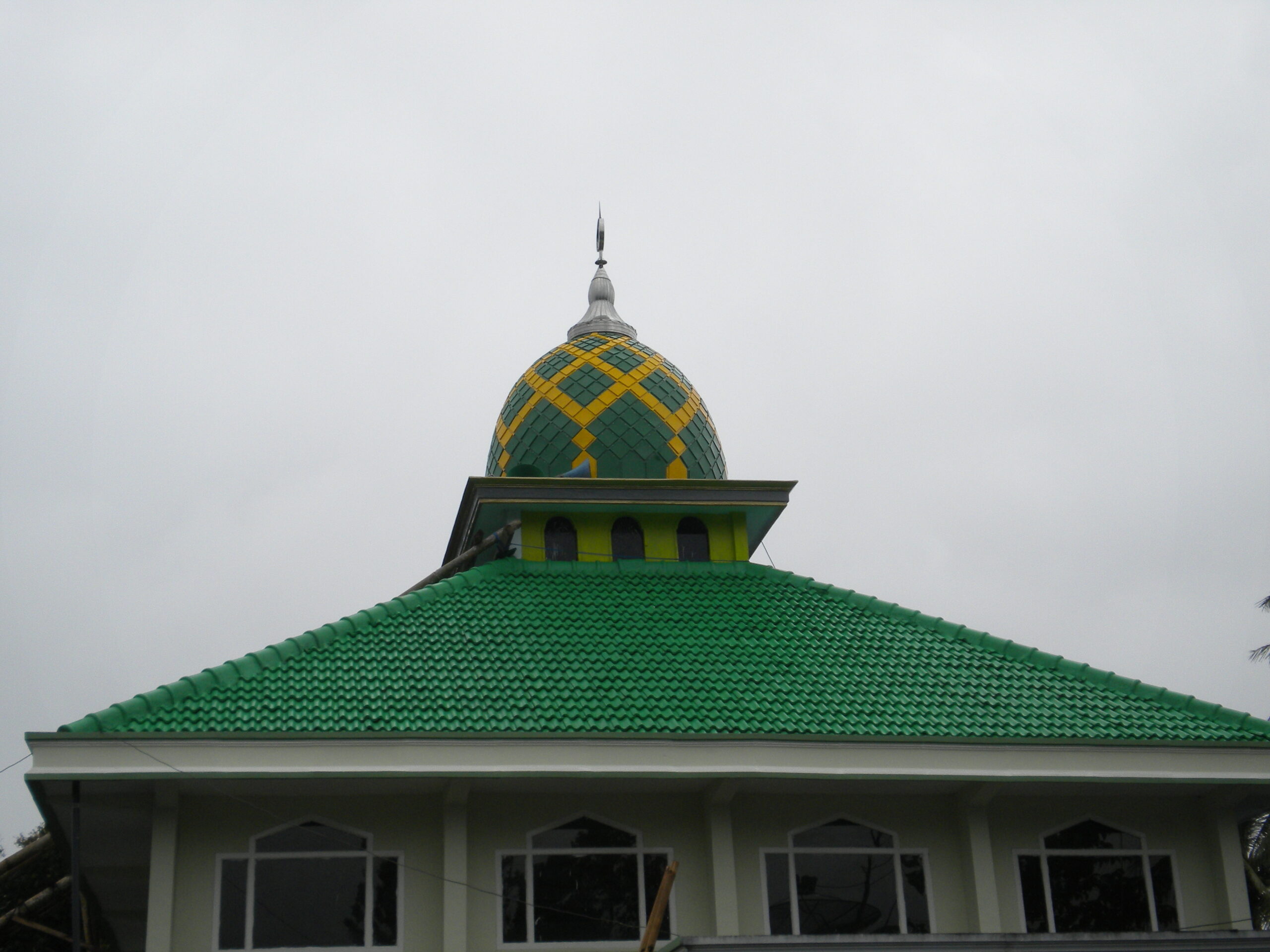 Kubah Masjid Tawang Agung Dampit Malang